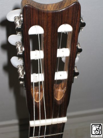 Zebrawood classical guitar 24