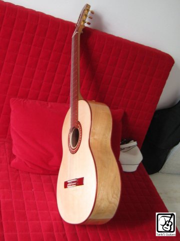 Cherry Wood Classical guitar 01