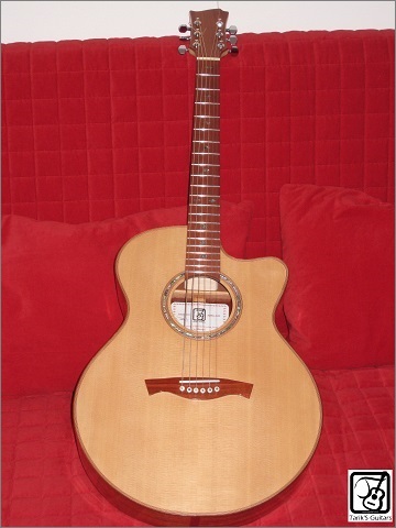 Bloodwood Small Jumbo guitar 01